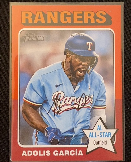 2024 Topps Heritage #86 Adolis García — front