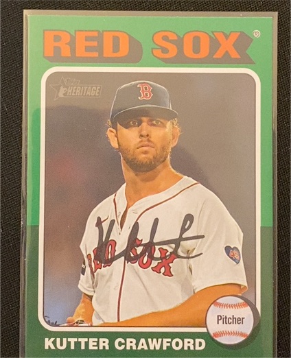 2024 Topps Heritage High Number #631 Kutter Crawford — front