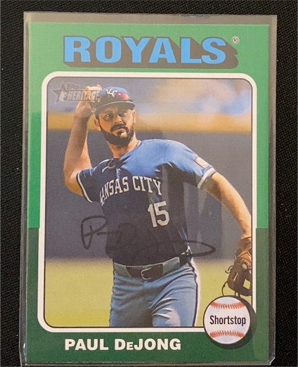 2024 Topps Heritage High Number #540 Paul DeJong — front