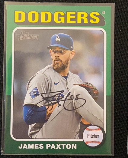 2024 Topps Heritage High Number #610 James Paxton — front