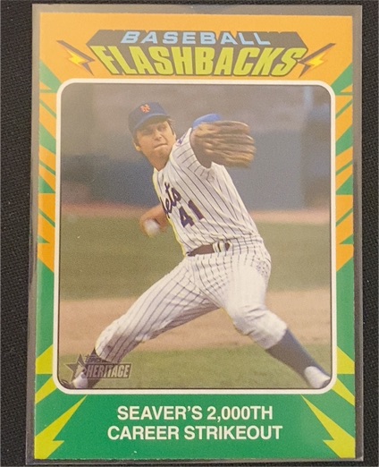 2024 Topps Heritage Baseball Flashbacks #BF-7 Tom Seaver — front