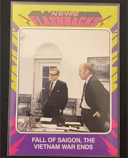 2024 Topps Heritage #NF-6 Fall of Saigon News Flashbacks — front