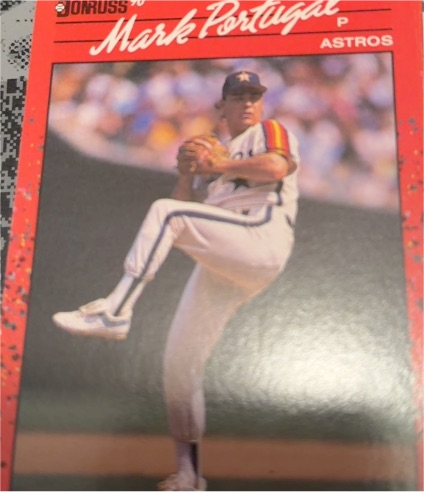 1990 Donruss #542 Mark Portugal — front