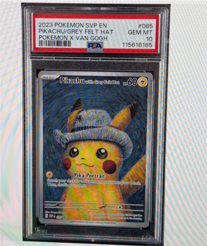 2023 Pokémon SVP #085 Pikachu with Grey Felt Hat — front