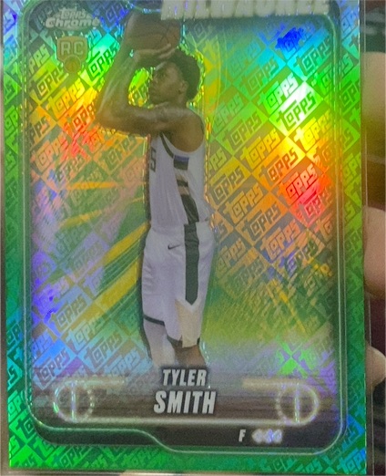 2024-25 Topps Chrome #196 Tyler Smith — front