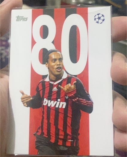 2025-26 Topps UEFA Club Competitions #BB-4 Ronaldinho — front