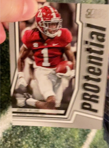 2022 Panini Score PROtential #P-JW Jameson Williams Rookie — front