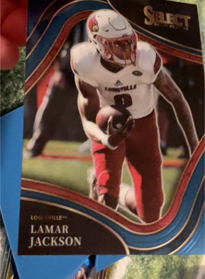 2022 Panini Select Draft Picks #140 Lamar Jackson — front