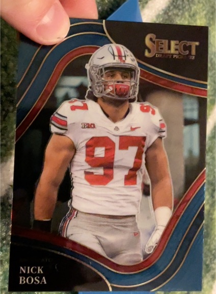 2022 Panini Select Draft Picks #168 Nick Bosa — front