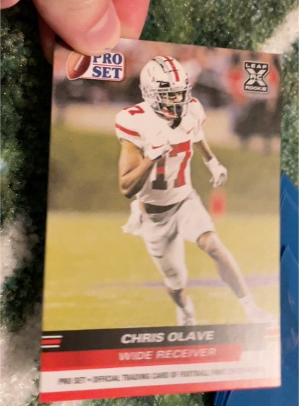 2022 Leaf Pro Set #PS-06 Chris Olave — front