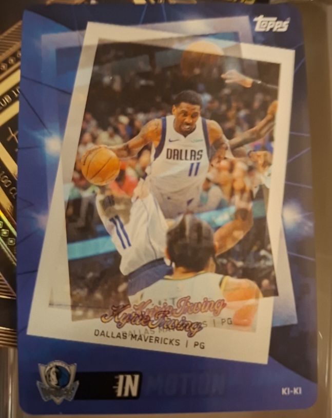2025-26 Topps Match Attax In Motion 3D Lenticular #KI-KI Kyrie Irving — front