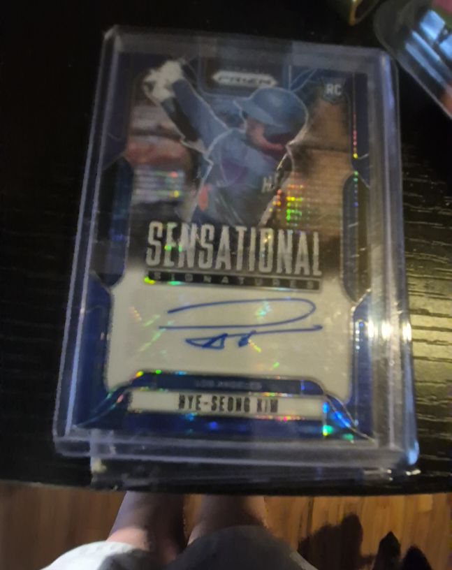 2025 Panini Prizm Sensational Signatures #SS-HK Hye-Seong Kim — front