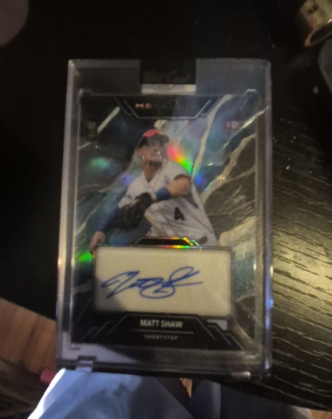 2024 Panini Pulse #A-MSH Matt Shaw — front