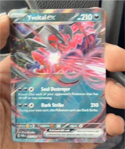 2026 Pokémon Yveltal EX 053/088 — front