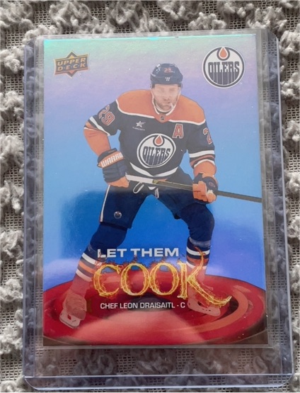 2025-26 Upper Deck Series 2 #LTC-12 Leon Draisaitl Let Them Cook — front
