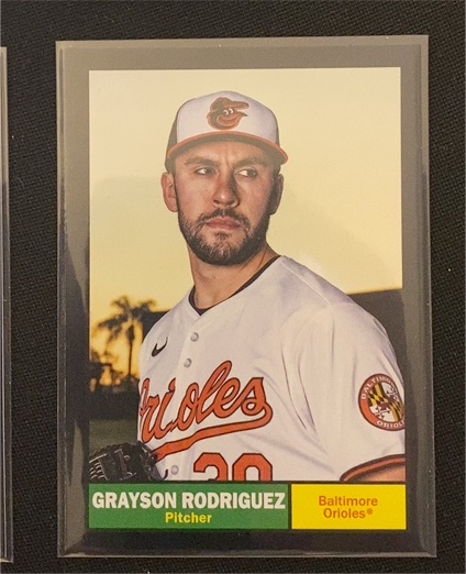 2023 Topps Heritage #541 Grayson Rodriguez — front