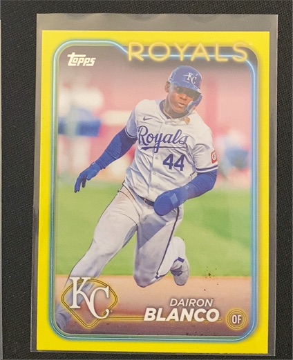 2024 Topps Update #US324 Dairon Blanco — front