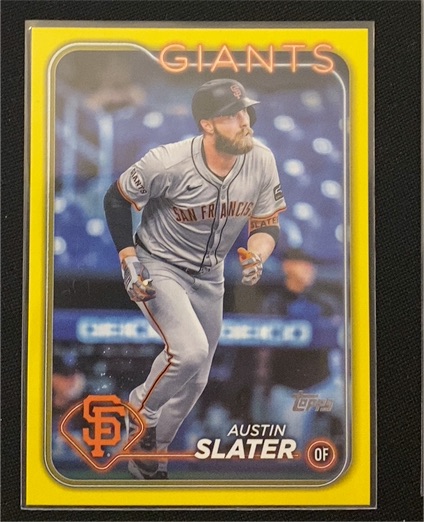 2024 Topps Update #US261 Austin Slater — front