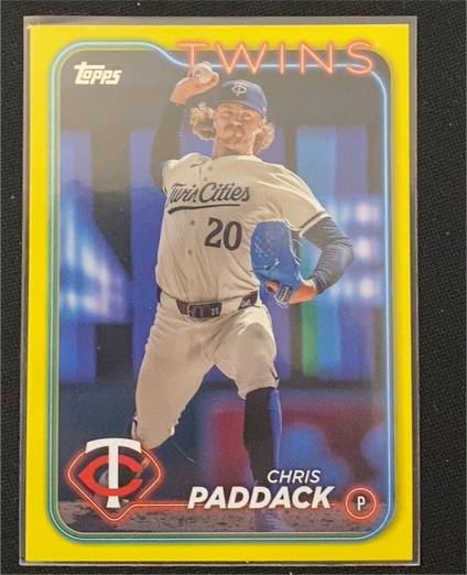 2024 Topps Update Series #US14 Chris Paddack — front