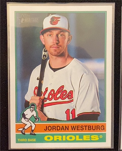 2024 Topps Heritage #229 Jordan Westburg — front