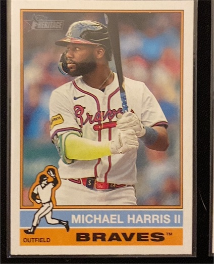 2025 Topps Heritage #410 Michael Harris II — front