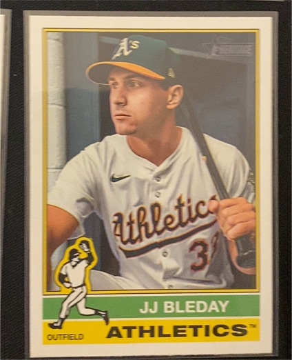 2025 Topps Heritage #421 JJ Bleday — front