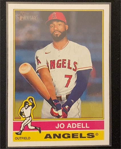 2025 Topps Heritage #434 Jo Adell — front