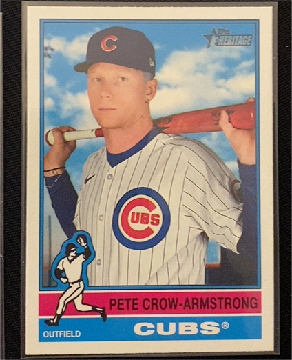 2026 Topps Heritage #261 Pete Crow-Armstrong — front