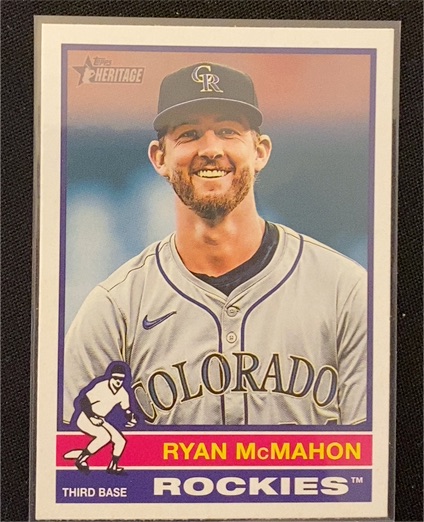2025 Topps Heritage #457 Ryan McMahon — front
