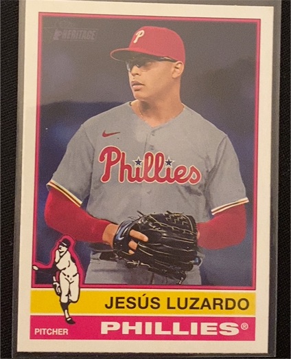 2025 Topps Heritage #478 Jesús Luzardo — front