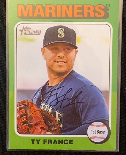 2024 Topps Heritage #48 Ty France — front