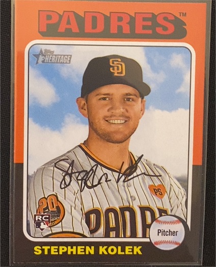 2024 Topps Heritage High Number #710 Stephen Kolek — front