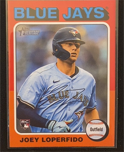 2024 Topps Heritage High Number #709 Joey Loperfido — front