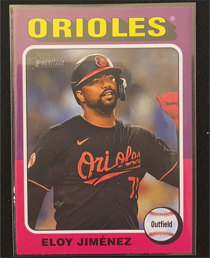 2024 Topps Heritage High Number #708 Eloy Jiménez — front