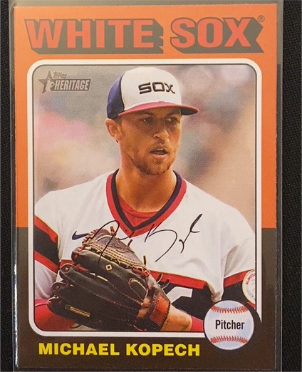 2024 Topps Heritage #15 Michael Kopech — front