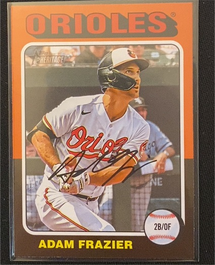 2024 Topps Heritage #71 Adam Frazier — front