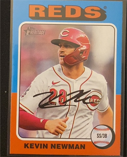 2024 Topps Heritage #54 Kevin Newman — front