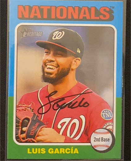 2024 Topps Heritage #55 Luis Garcia — front