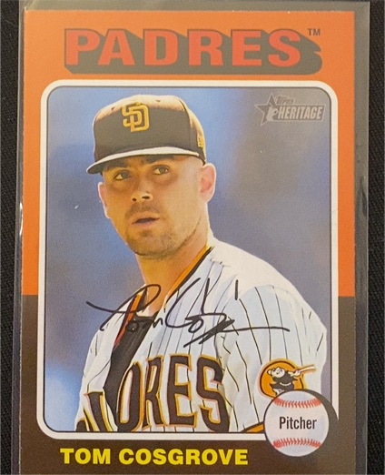 2024 Topps Heritage #85 Tom Cosgrove — front
