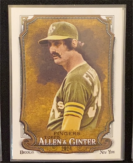 2024 Topps Allen & Ginter #327 Rollie Fingers — front