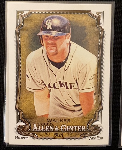 2024 Topps Allen & Ginter #326 Larry Walker — front