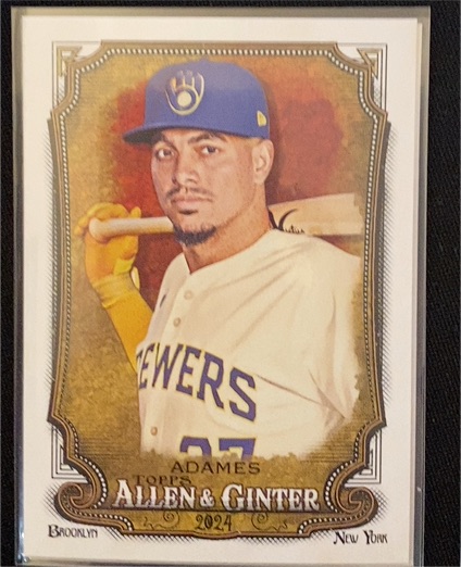 2024 Topps Allen & Ginter #342 Willy Adames — front