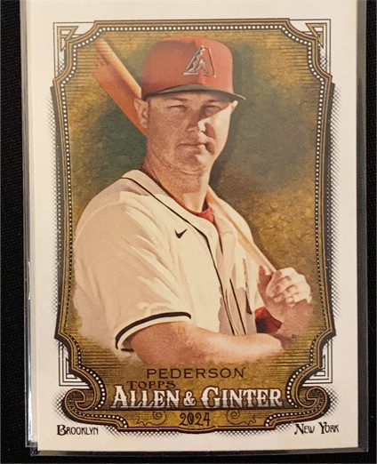 2024 Topps Allen & Ginter #305 Joc Pederson — front