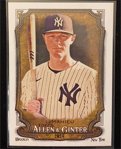 2024 Topps Allen & Ginter #301 DJ LeMahieu — front