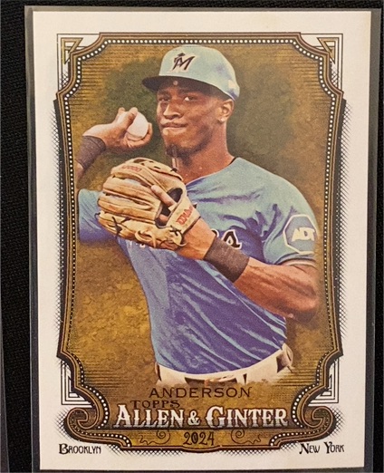 2024 Topps Allen & Ginter #302 Tim Anderson — front