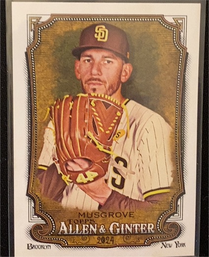 2024 Topps Allen & Ginter #304 Joe Musgrove — front