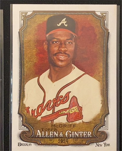 2024 Topps Allen & Ginter #323 Fred McGriff — front