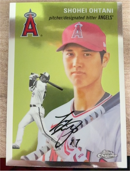 2023 Topps Chrome Platinum Anniversary #200 Shohei Ohtani — front