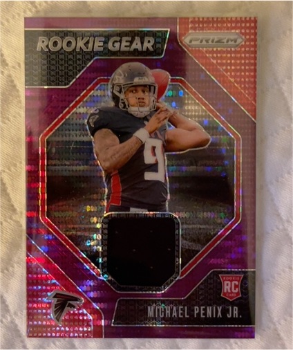 2024 Panini Prizm Rookie Gear #RG-MPJ Michael Penix Jr. — front