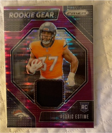 2024 Panini Prizm Rookie Gear #RG-AEE Audric Estime — front